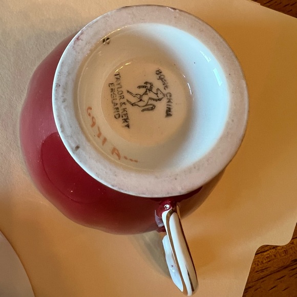 Vintage, Taylor & Kent tea cup saucer England - Picture 12 of 14